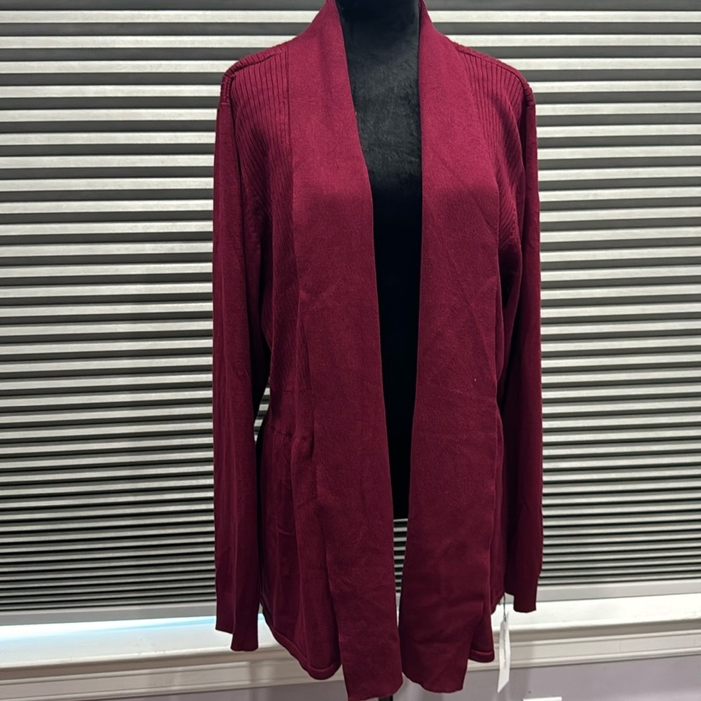 Open cardigan